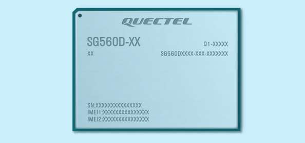 Quectel Wireless Solutions führt SG560D 5G-Smart-Modul ein (Foto: Quectel)