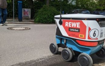 Autonome "Warenkörbe" in Hamburg-Elmsbüttel: REWE revolutioniert die letzte (Foto: REWE)