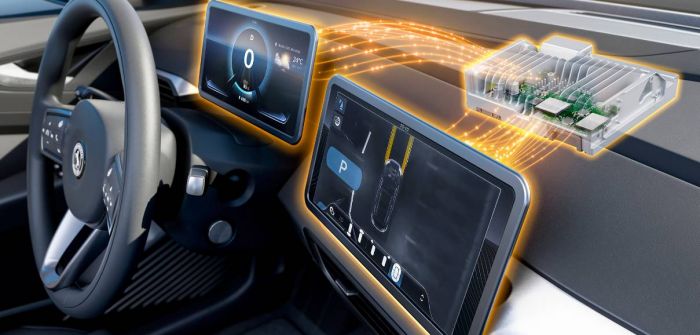 Leistungsstarker Smart Cockpit Computer bietet umfangreiche (Foto: Continental AG)