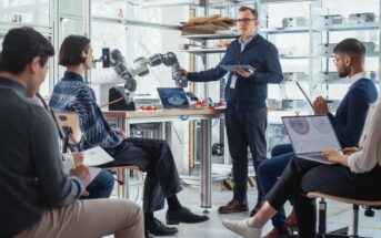 Studium der Robotik: Heute für die technologische Welt der Zukunft studieren ( Foto: Adobe Stock-Gorodenkoff )