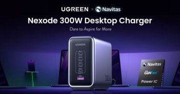 Ugreen und Navitas Semiconductor revolutionieren das Schnellladen mit neuem (Foto: 300 W GaN-Desktop Ladegerät mit 5 Anschlüssen(Ugreen))