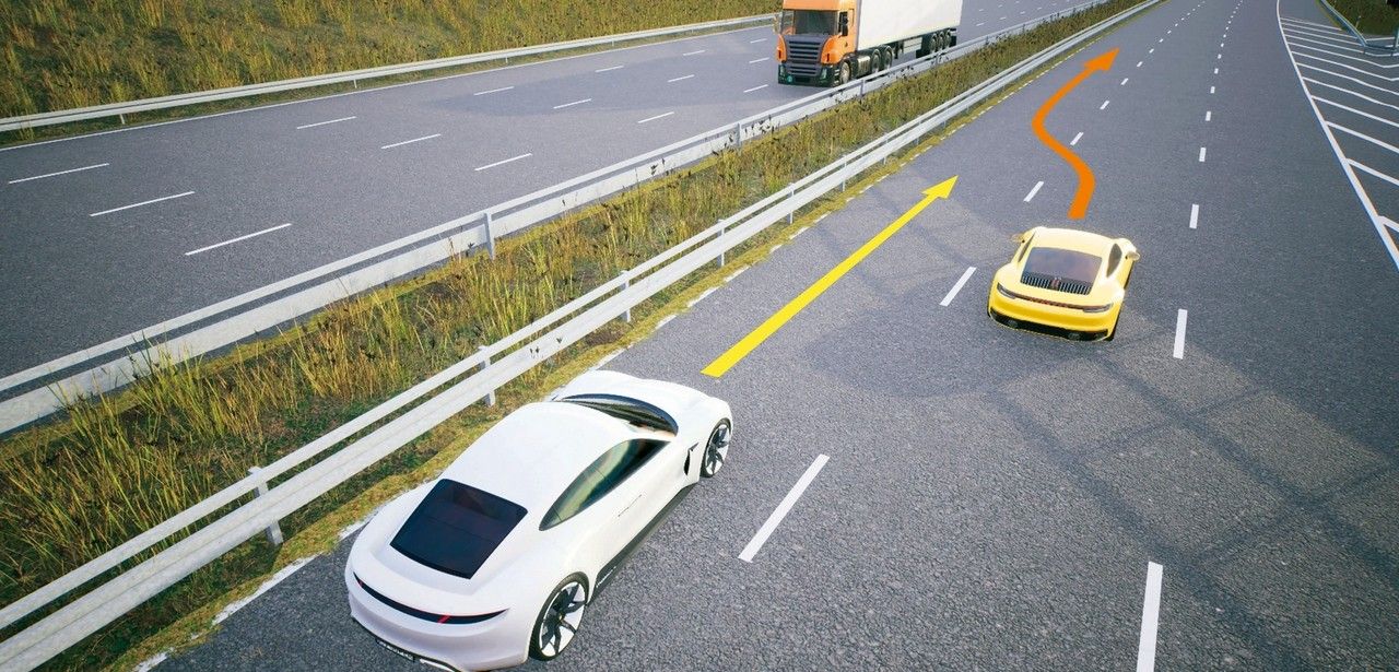 Porsche Engineering entwickelt virtuelle Tests für hochautomatisiertes (Foto: Dr. Ing. h.c. F. Porsche AG)