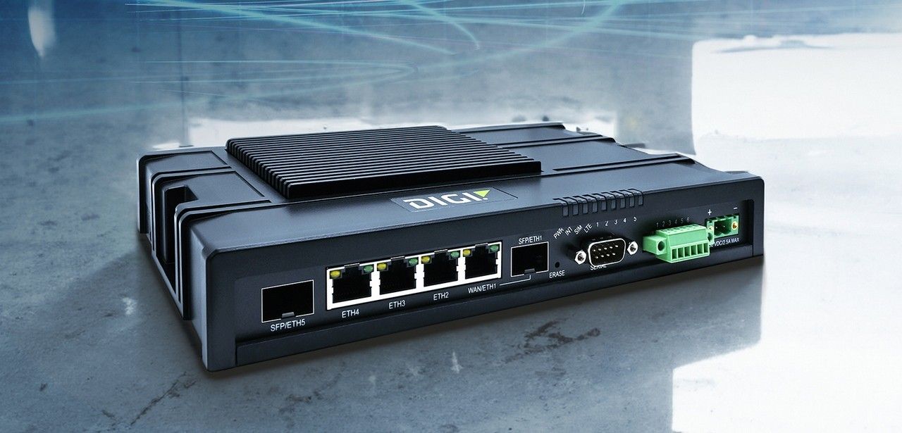 BRESSNER Technology präsentiert den neuen Digi IX40 IoT-Router für Industrie (Foto: Bressner Technology GmbH)