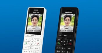 FRITZ!Fon X6 - vielseitige Steuerung für Smart-Home-Anwendungen Das neue FRITZ!Fon X6 - einfache Steuerung im digitalen (Foto: AVM.)