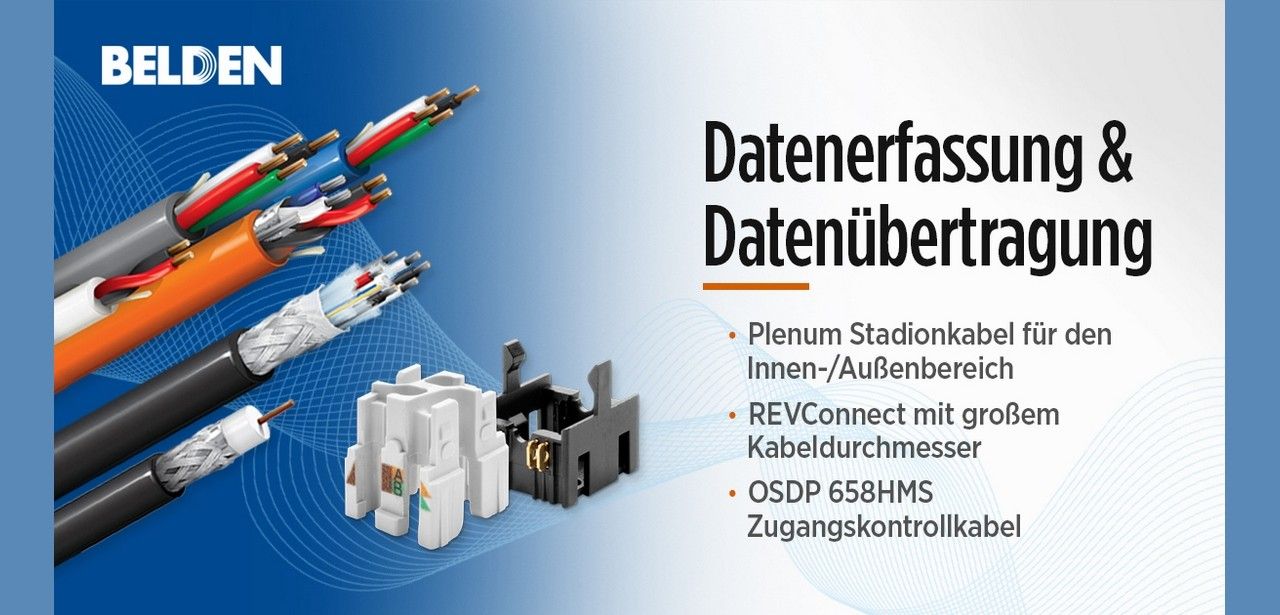 Bessere Kontrolle der Datenorchestrierung und Datenverwaltung mit Belden Horizon (Foto: Belden)