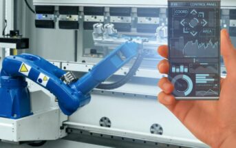 Industrie 4.0: Die Revolution der digitalen Vernetzung (Foto: AdobeStock - 860470624 scharfsinn86)