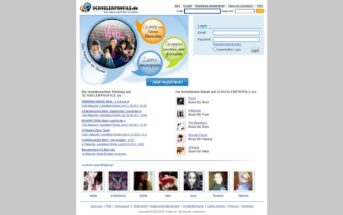 Jeder kannte es: SCHUELERPROFILE.de (Foto: Screenshot, archive.org)