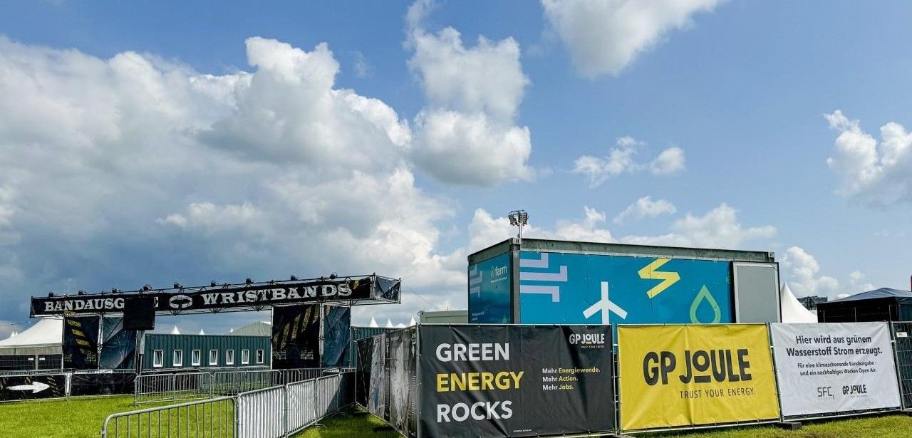GP JOULE unterstützt Wacken Open Air mit grünem Strom (Foto: GP JOULE)