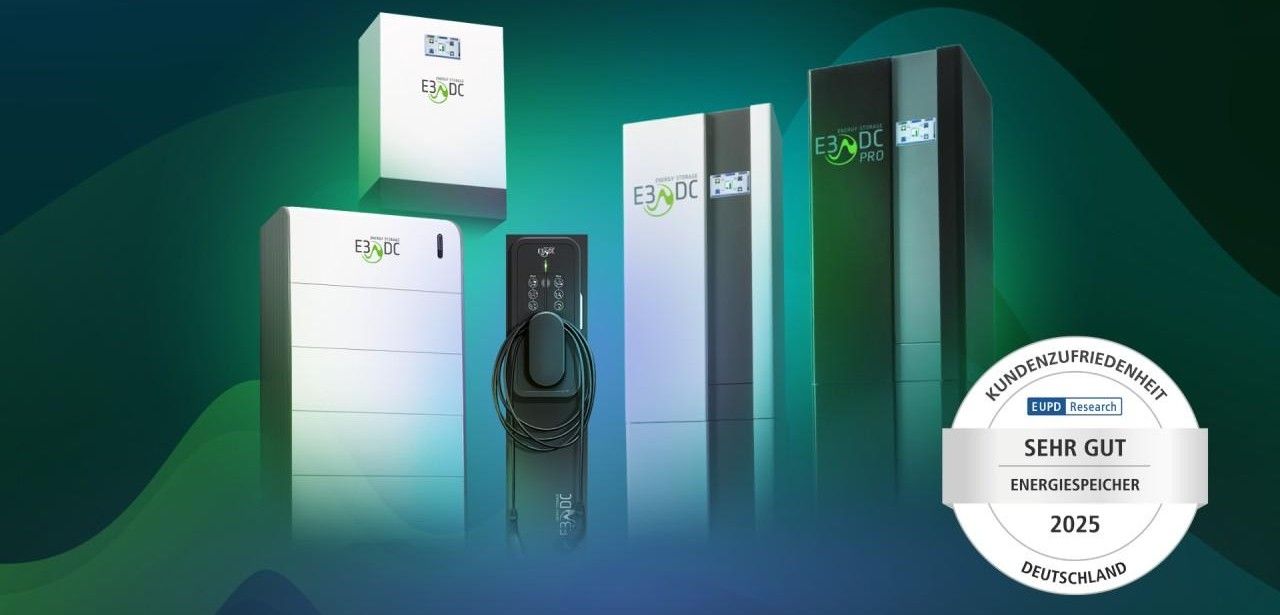 E3/DC-Kunden bewerten Speichersysteme mit "sehr gut" oder (Foto: E3/DC)