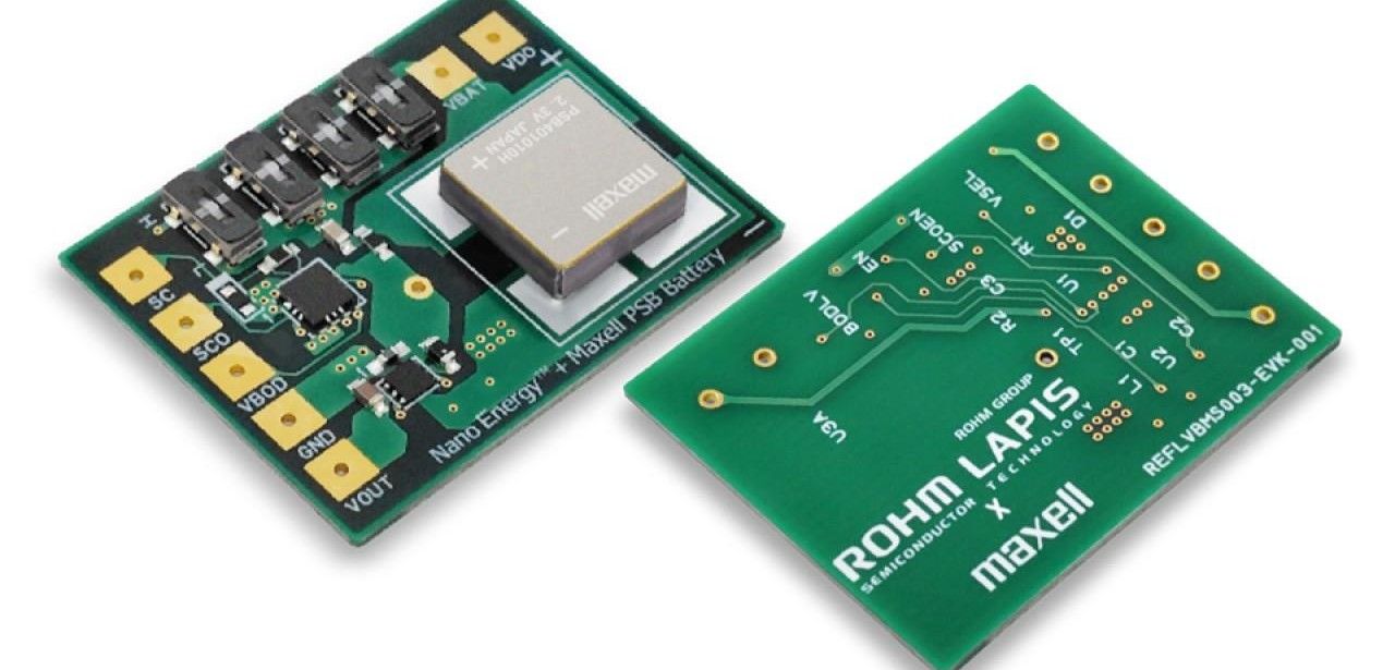 Maxell startet September Energy Harvesting Module basierend auf (Foto: Maxell Europe Ltd)