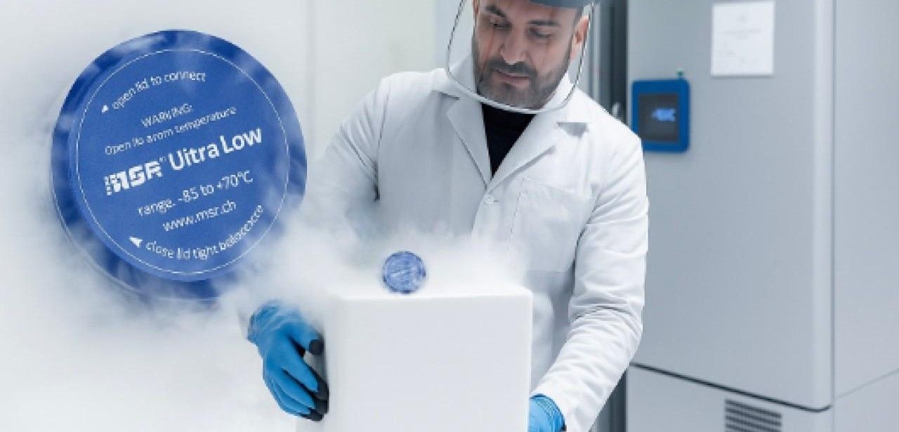 MSR85-Logger überwacht Tiefkühlketten präzise von −85 bis +70 (Foto: BMC Solutions GmbH)