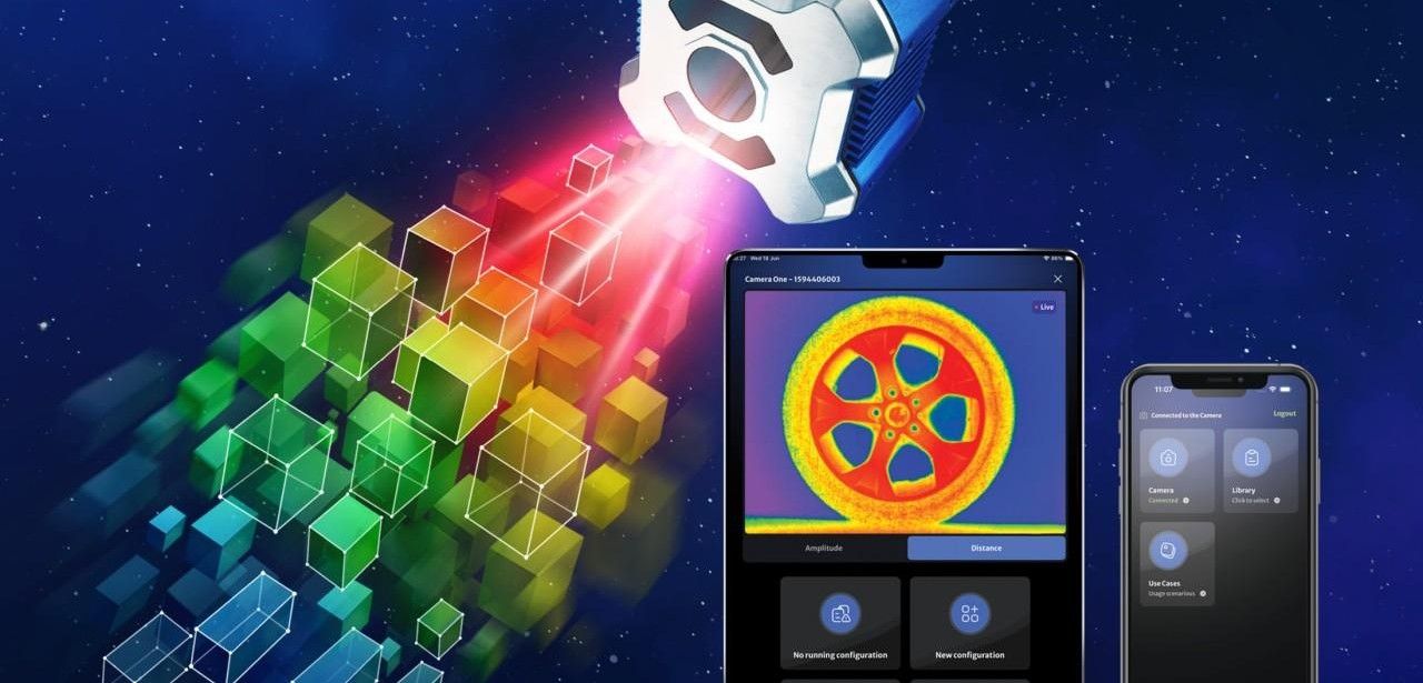 3D-Smart-Kamera von Contrinex ermöglicht präzise Tiefenmessung ohne externen (Foto: Contrinex Sensor GmbH)