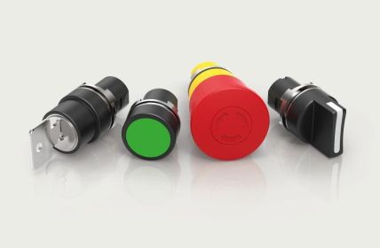 Baureihe 46 EcoTouch: Modulare Industrieschalter und Signalsäulen für (Foto: EAO GmbH)