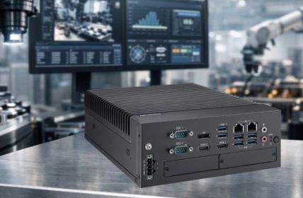 Kompakter MIC-785 Industrie-PC mit AMD AM5 für Edge-Computing (Foto: BMC Solutions GmbH)