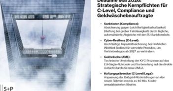 Mai 2026 Übergang endet: Echtzeit-Screening und Compliance-Sicherheit garantieren (Foto: S&P Unternehmerforum GmbH)